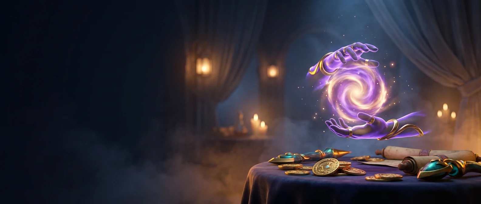 Spielautomat und Live Game Show Interface – Screenshot